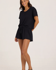 Rib Knit Tee