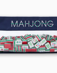 Navy Bamboo Mahjong Bag