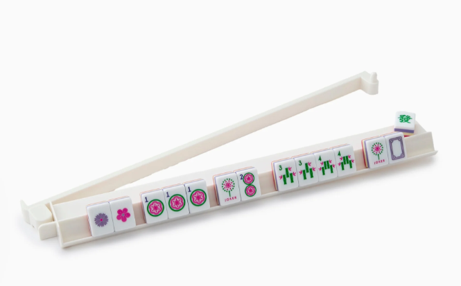 White Acrylic Rack & Pusher Set