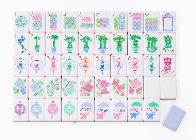 Luminaire Mahjong Tiles