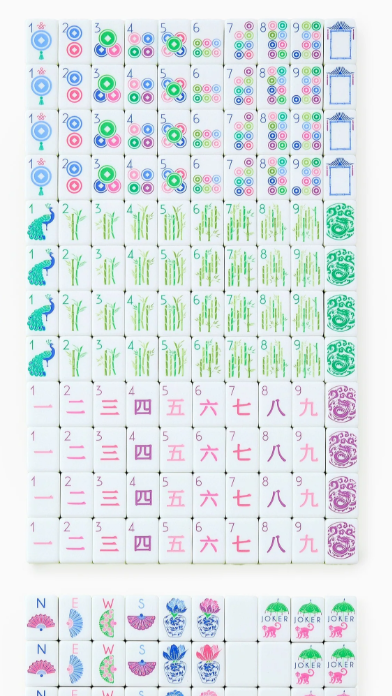 Limoncello Mahjong Tiles
