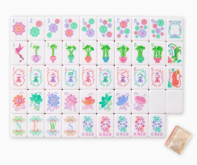 Pearlescent Mahjong Tiles