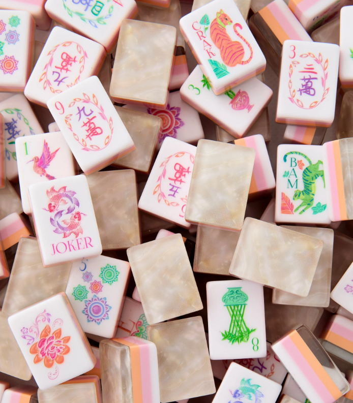 Pearlescent Mahjong Tiles