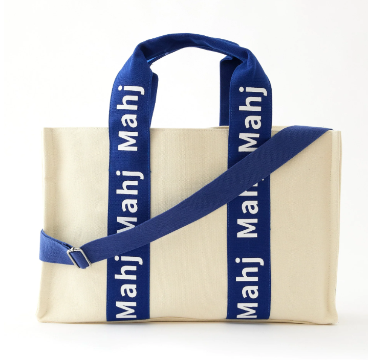 Blue Mahj It All Bag