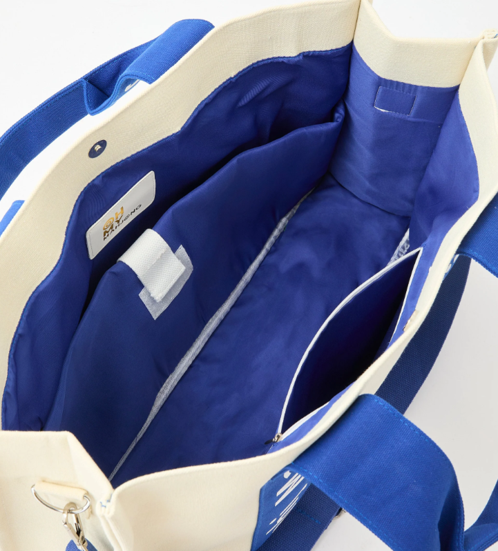 Blue Mahj It All Bag