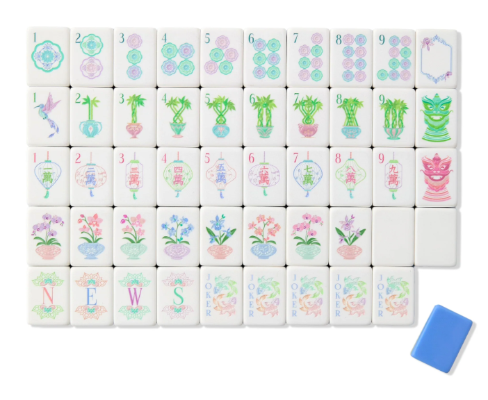Moonlight Mahjong Tiles
