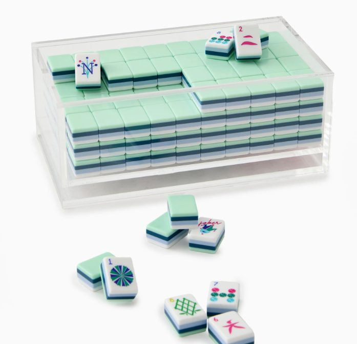 Mahjong Acrylic Box - Clear