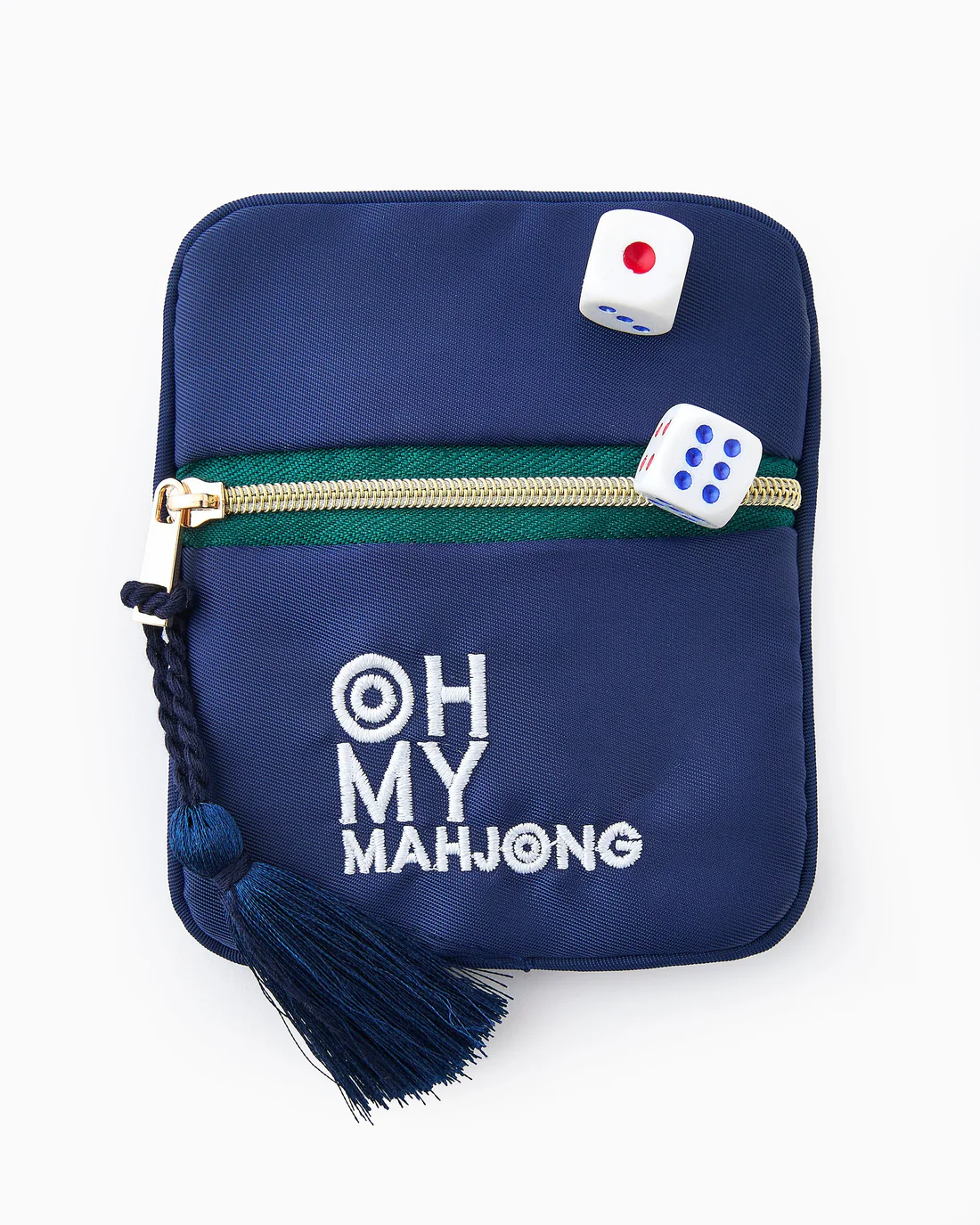 Blue Coin &amp; Dice Bag