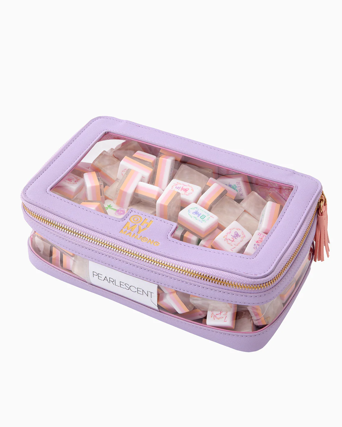 Lavendar Tile Storage Bag