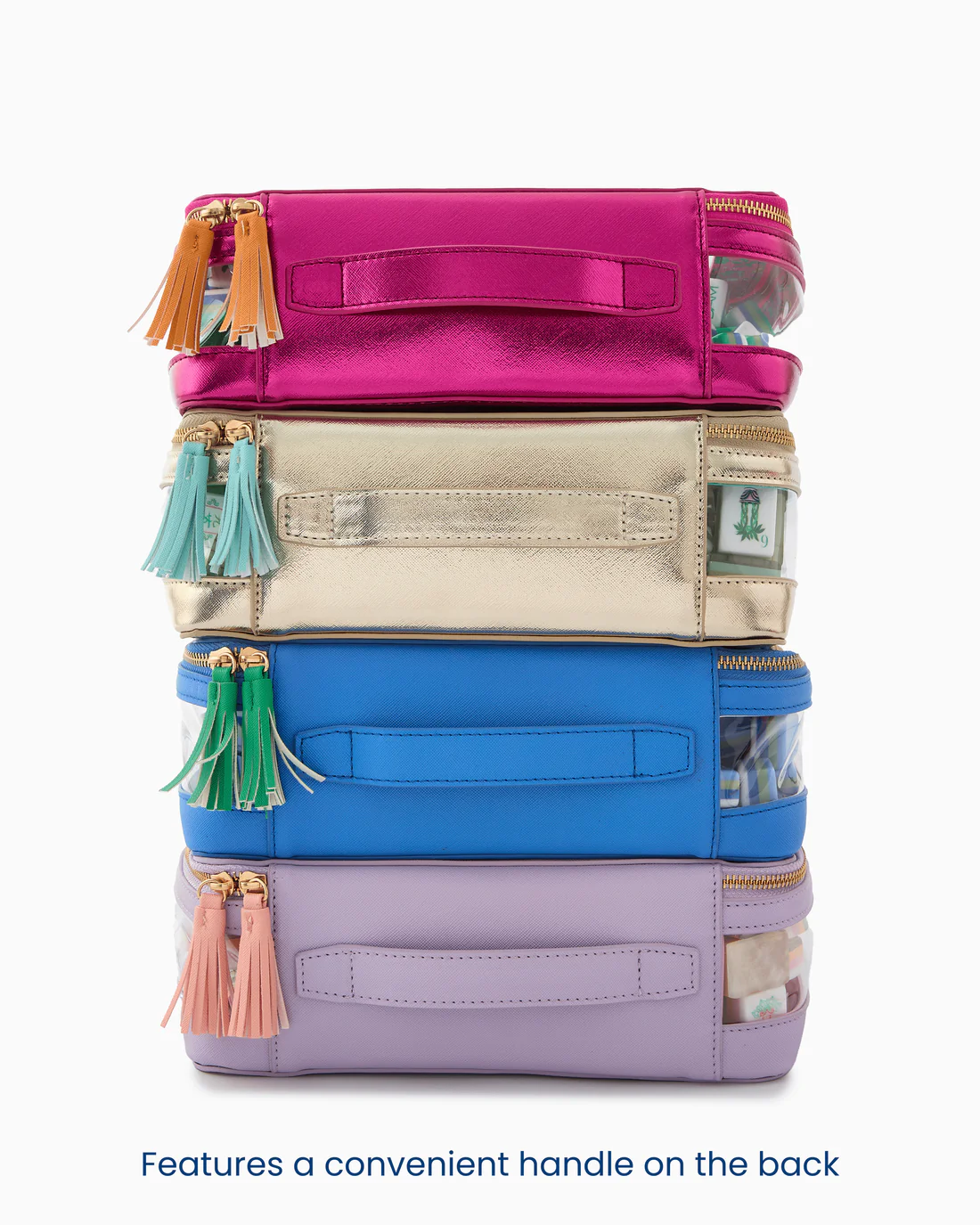 Lavendar Tile Storage Bag
