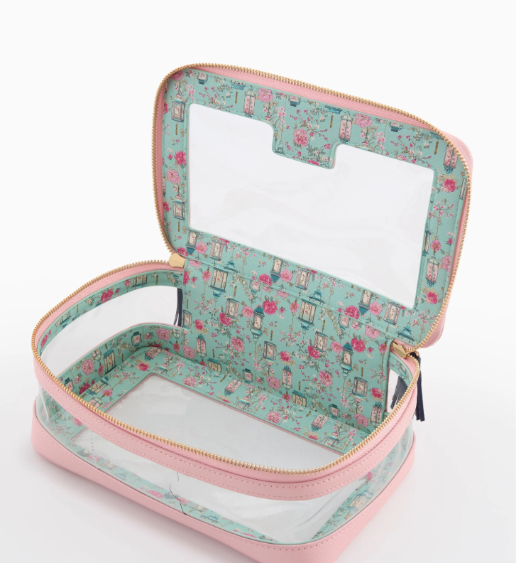 Light Pink Tile Storage Bag