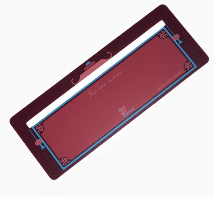 Burgundy Line Finder
