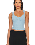 Love Letter Sweetheart Cami - Air Blue