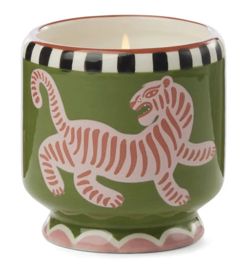 Black Cedar &amp; Fig 8OZ Tiger Ceramic