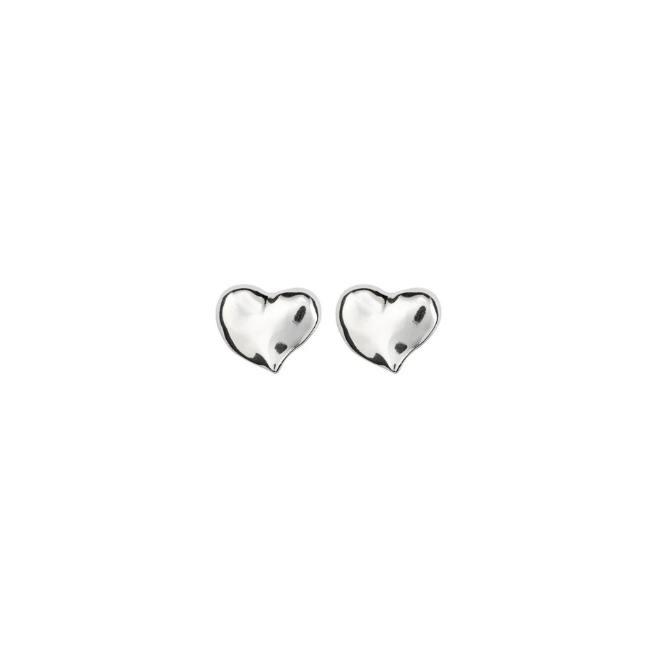 UNO Heart Stud Earrings