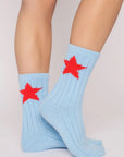 Country Girl Knit Socks