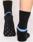 Charcoal Kitty Plush Socks