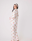 Love 'U' So Matcha Cozy Flannel PJ Set