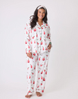 Cranberries & Cocktails Flannel PJ Set