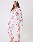 Cranberries & Cocktails Flannel PJ Set