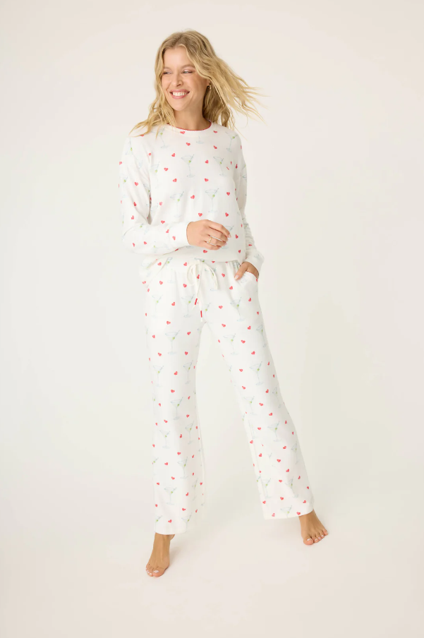 Holiday Happy Hour PJ Set