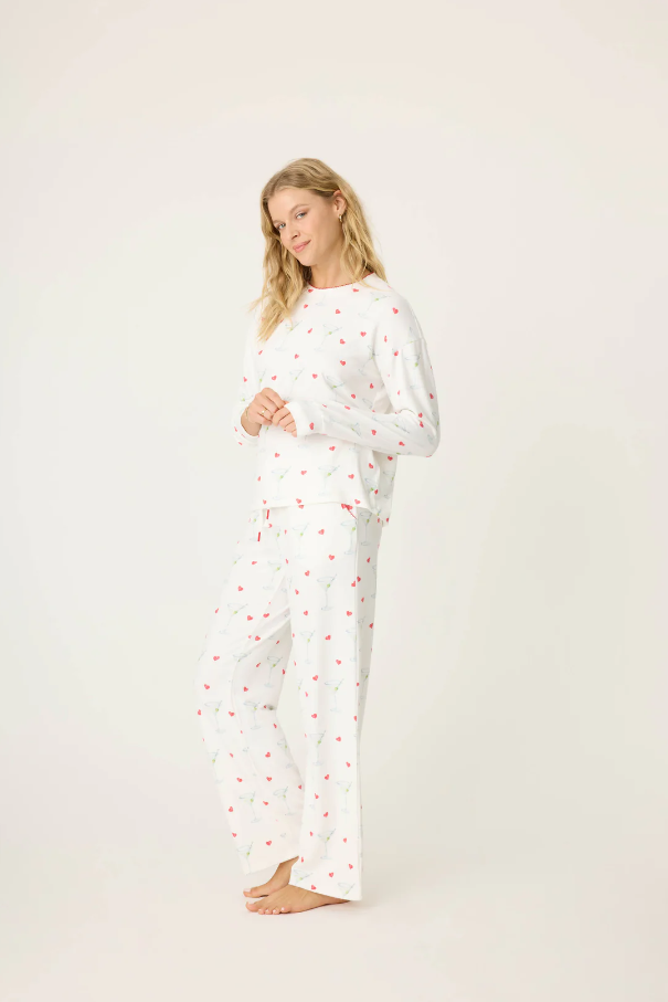 Holiday Happy Hour PJ Set