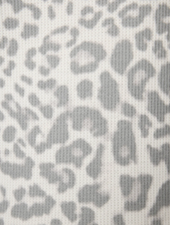 Boyfriend Boxer Leopard Print Shorts Set