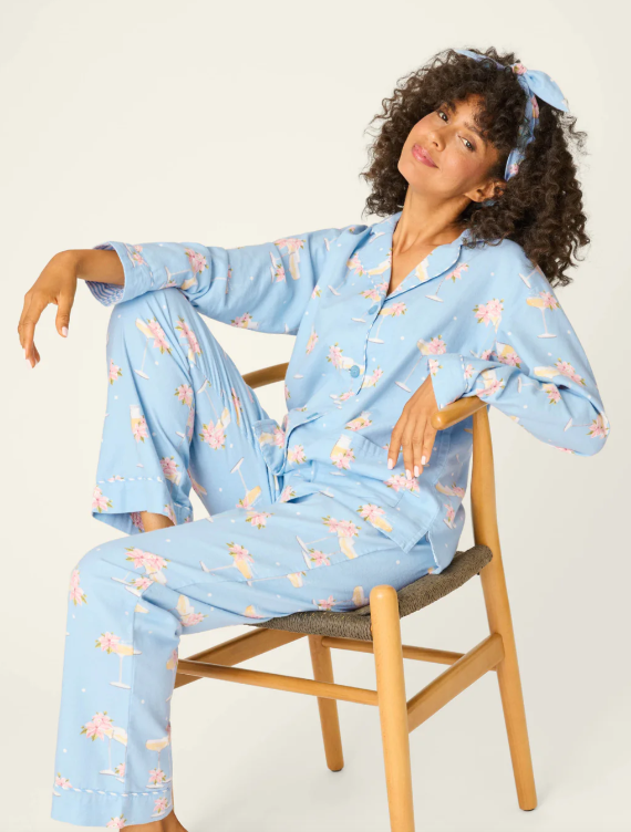 Fizz The Season 3-Piece Flannel PJ Set