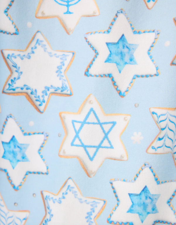 You Had Me At Shalom Cookie Print PJ Set