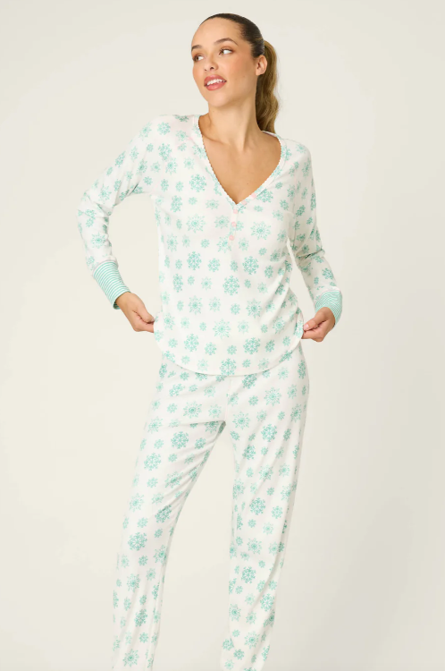 Snowflake Wishes Pointelle Pants Set