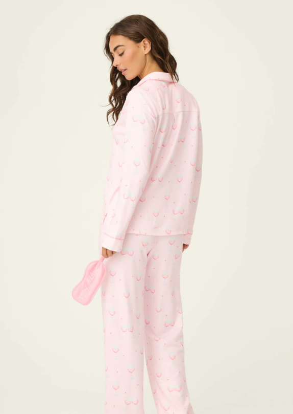 Happy Hour Wine Glass PJ Set