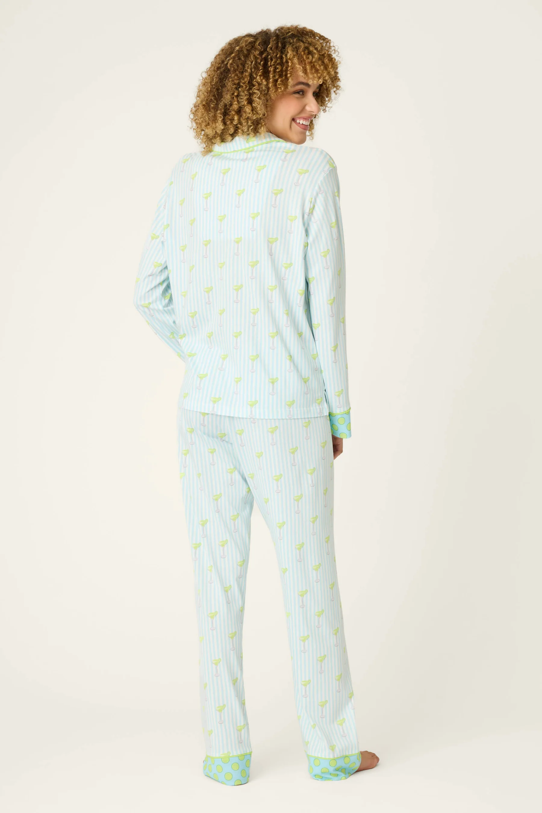 Playful Prints Cadillac Stripe Pj Set