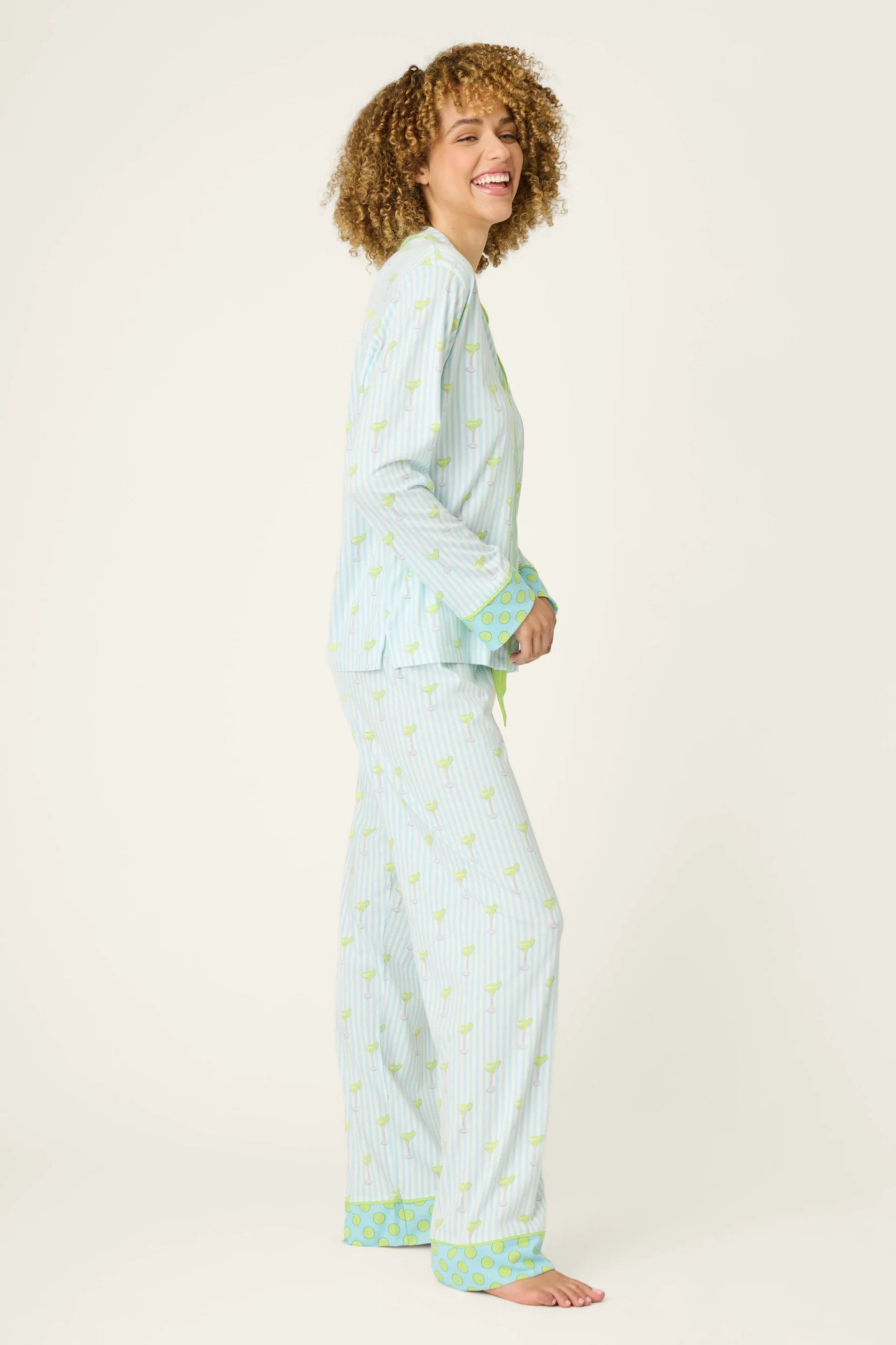 Playful Prints Cadillac Stripe Pj Set