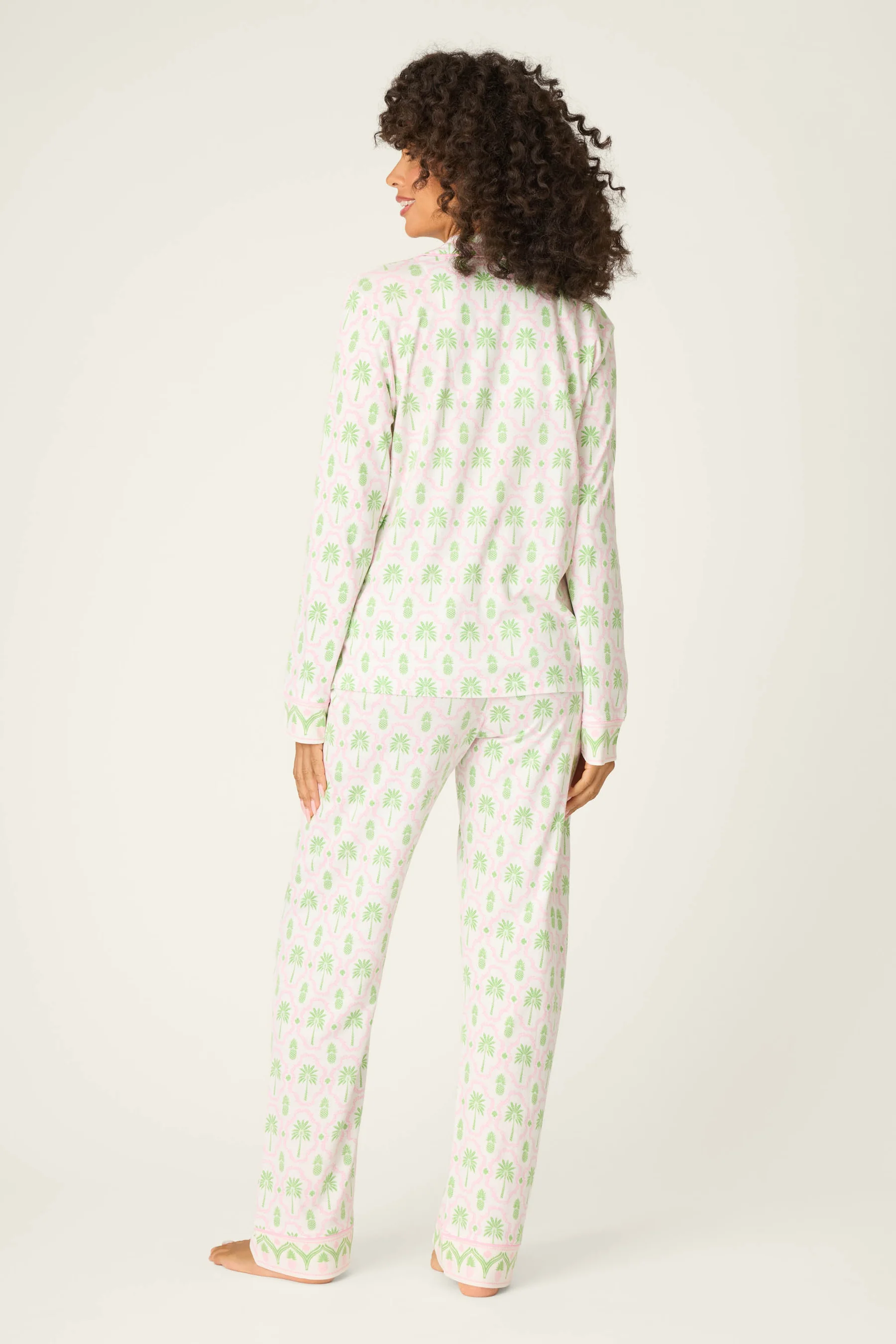 Playful Prints Island Time Long PJ Set