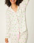 Playful Prints Island Time Long PJ Set