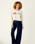 Very Merry Bouclé Merry Sweatshirt