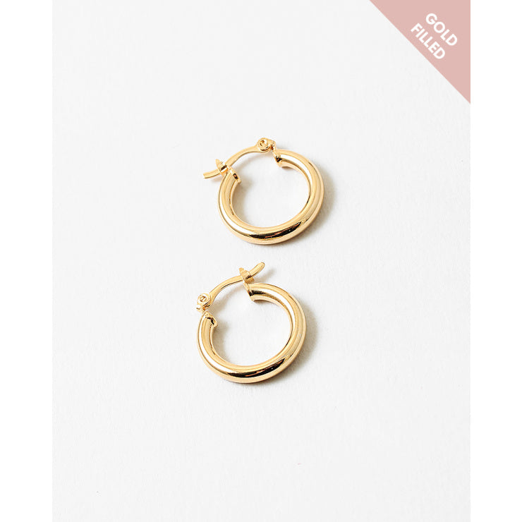 Gold Filled Small Hoop