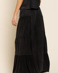 Ribbed Knit Wide Leg Pant