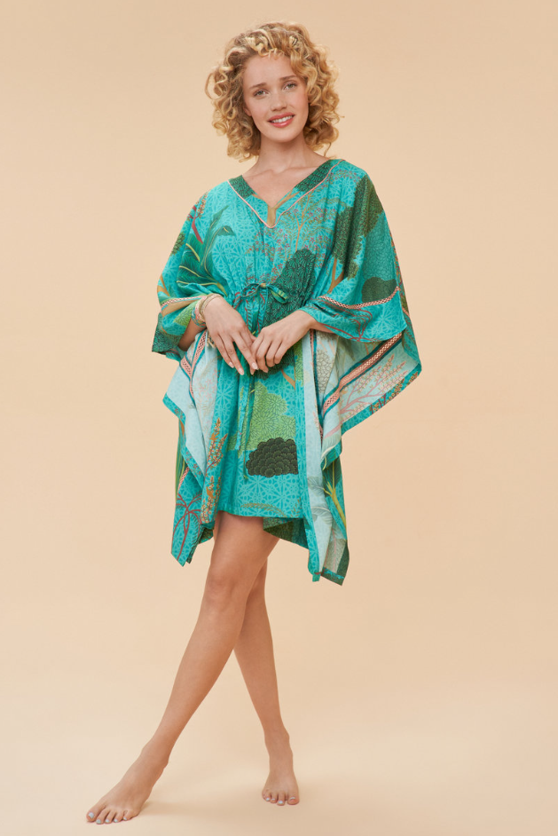 Secret Paradise Aqua- Beach Cover Up