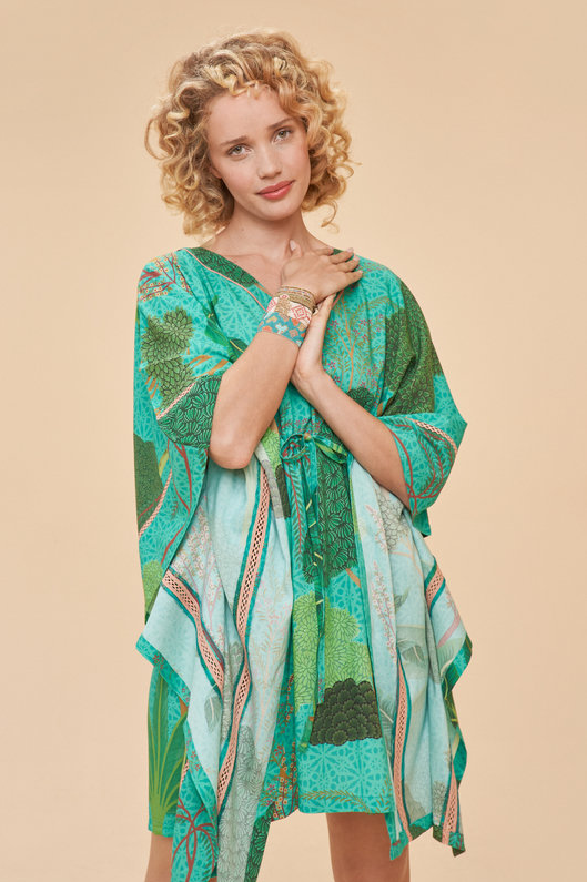 Secret Paradise Aqua- Beach Cover Up