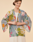 Tropical Flora & Fauna Kimono Jacket
