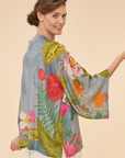 Tropical Flora & Fauna Kimono Jacket