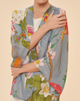 Tropical Flora & Fauna Kimono Jacket