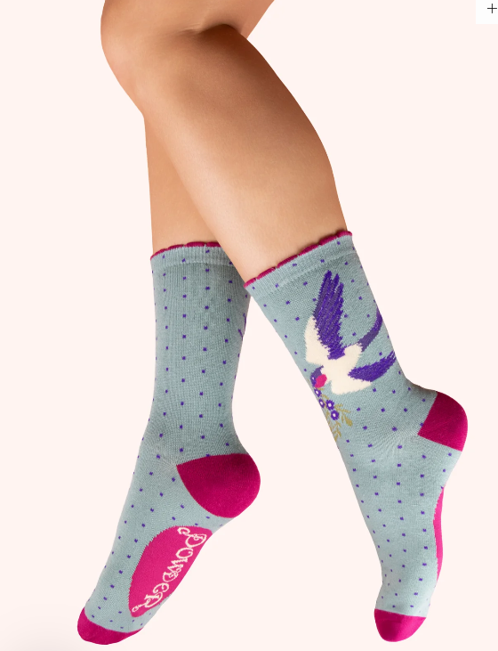 Ankle Socks - Swooping Swallow