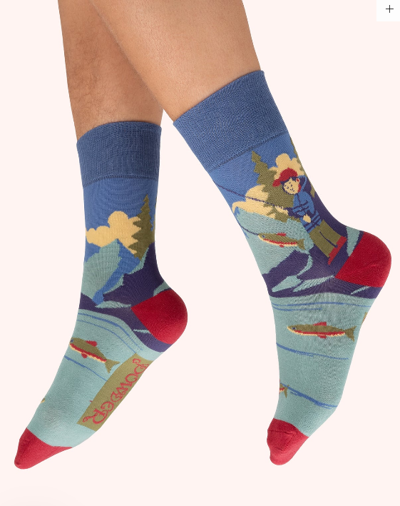 Men's Socks Fisherman - Blue