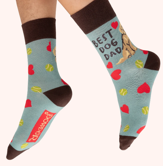 Best Dog Dad Men's Socks