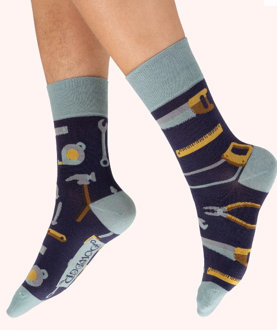 Tool Kit Men's Socks - Navy