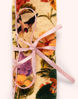 Jewellery Roll - Cream Posy