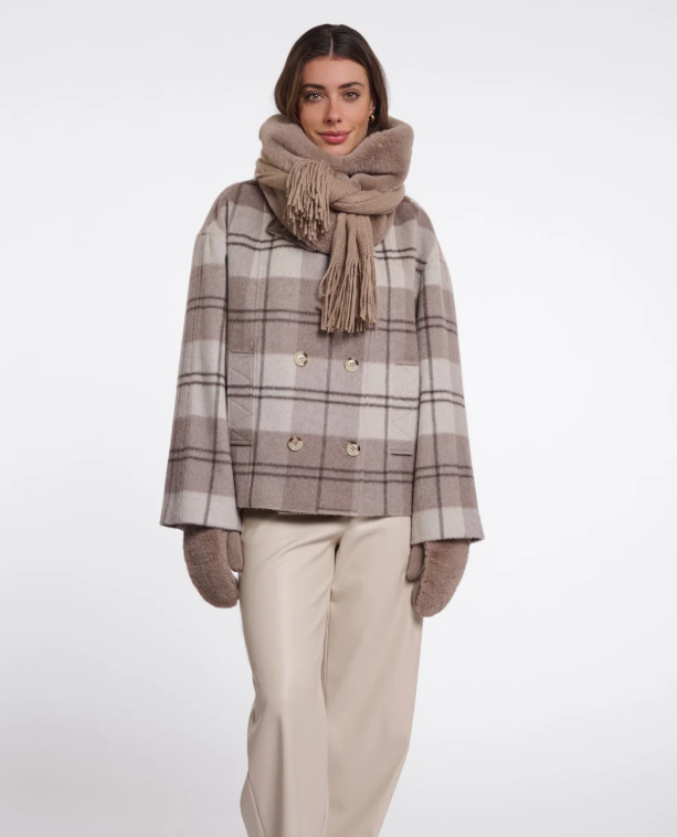 Vlien Scarf - Mocha Latte