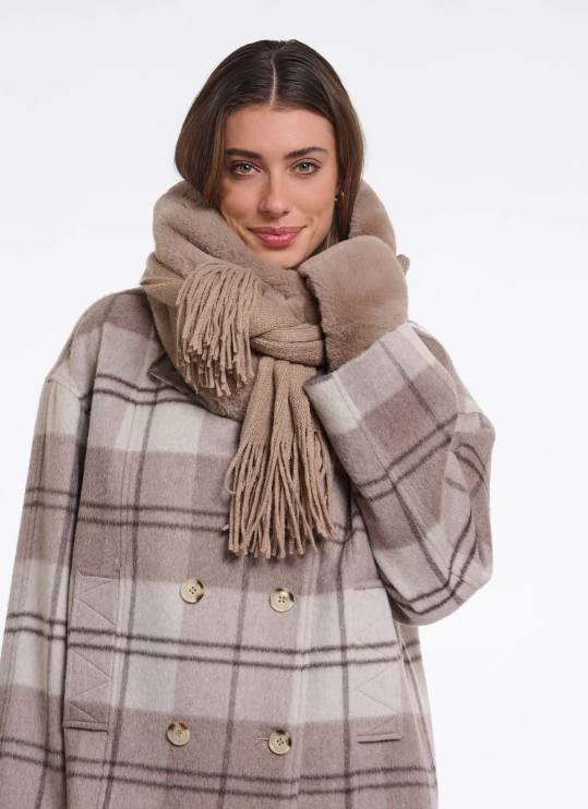 Vlien Scarf - Mocha Latte